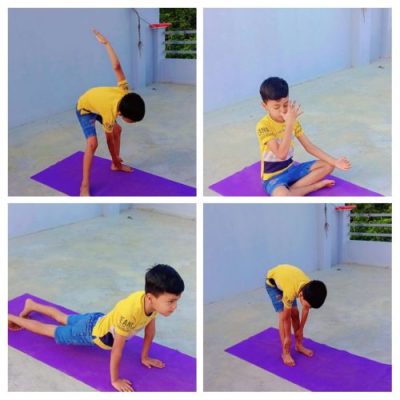 Yoga Day DSM Lions Public School